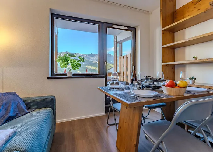 Bright Modern - Balcony With Panoramic Mountain Views - Olympiades * Val Thorens